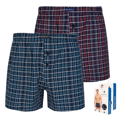 Bokserki męskie 100% bawełna – comfort fit – luźny fason