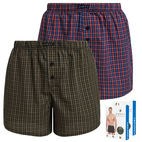 Bokserki męskie 100% bawełna – comfort fit – luźny fason