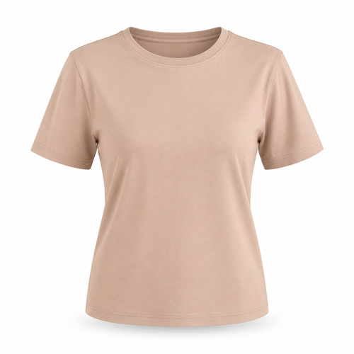 T-shirt damski klasyczny bluzka z krótkim rękawem koszulka
