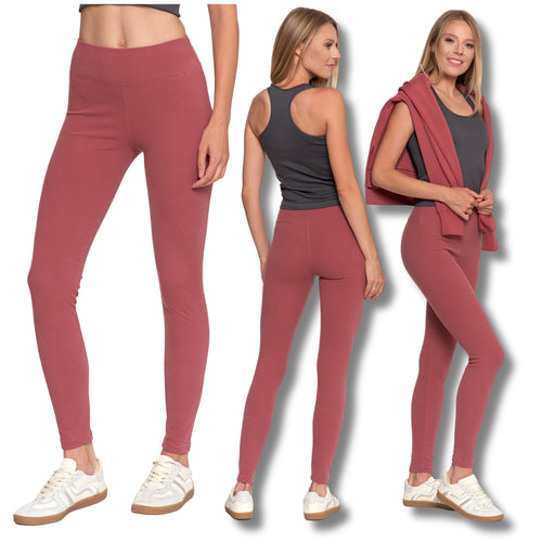 Legginsy damskie prążkowane getry z wysokim stanem i szeroki pas