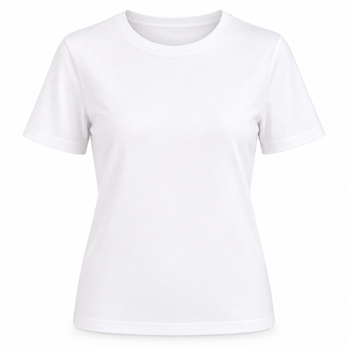 T-shirt damski klasyczny bluzka z krótkim rękawem koszulka