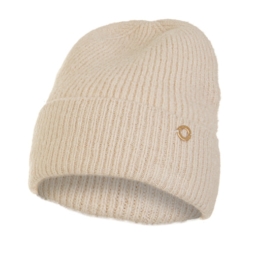 Czapka damska zimowa z wełną alpaki ciepła beanie