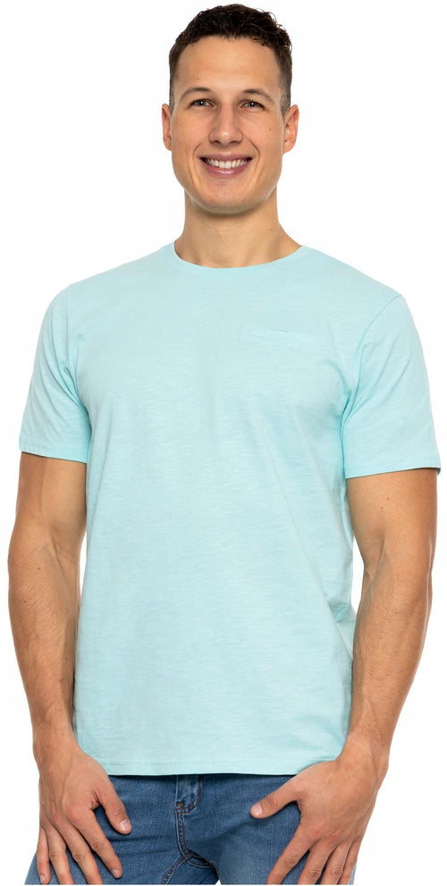 T-shirt męski koszulka klasyczna bawełna