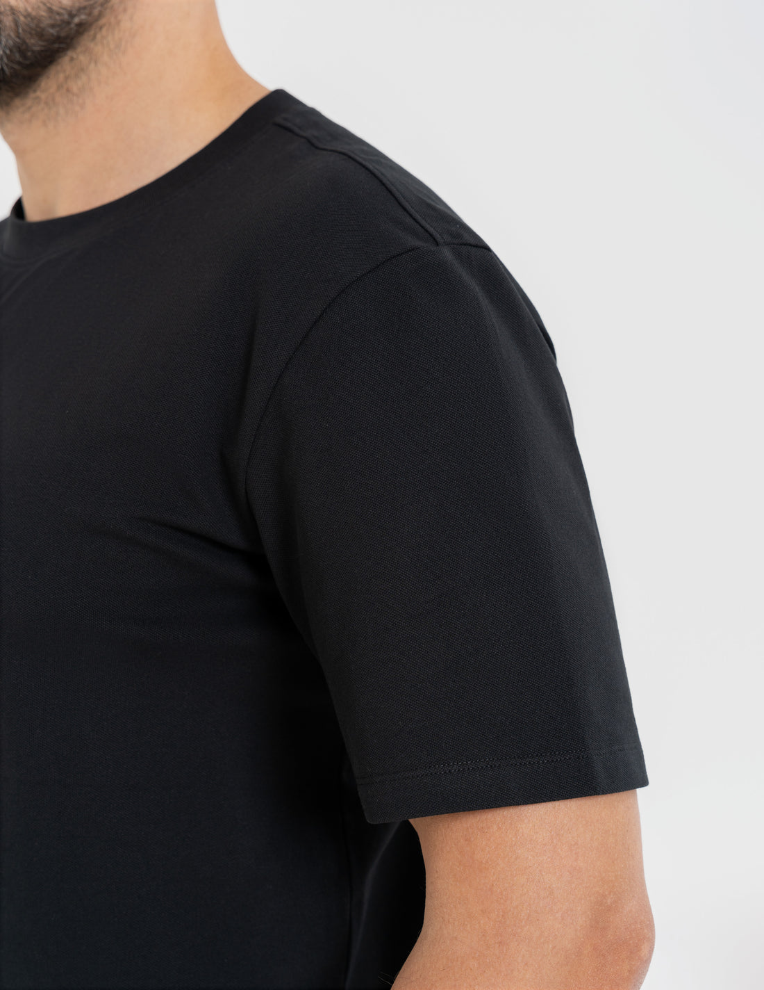T-shirt męski klasyczna koszulka z krótkim rękawem gładka wygodna