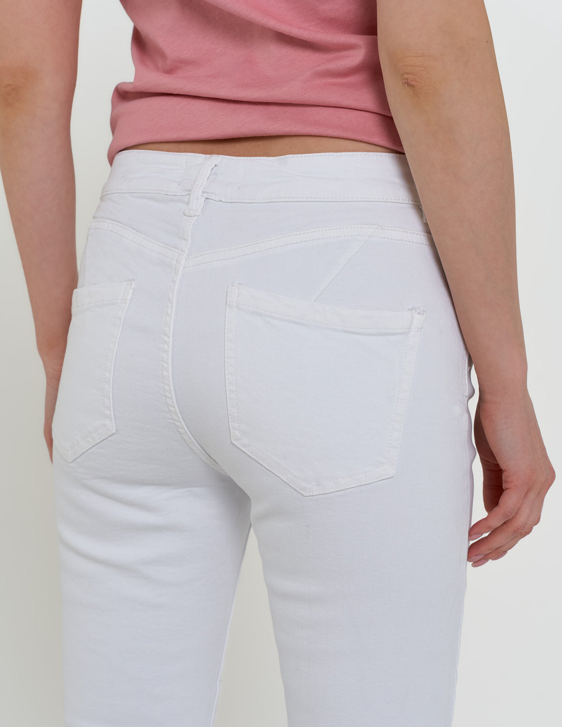 Jeansy spodnie damskie rurki z wysokim stanem klasyczne skinny r.