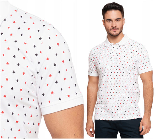 Koszulka polo męska klasyczna polówka t-shirt z kołnierzykiem