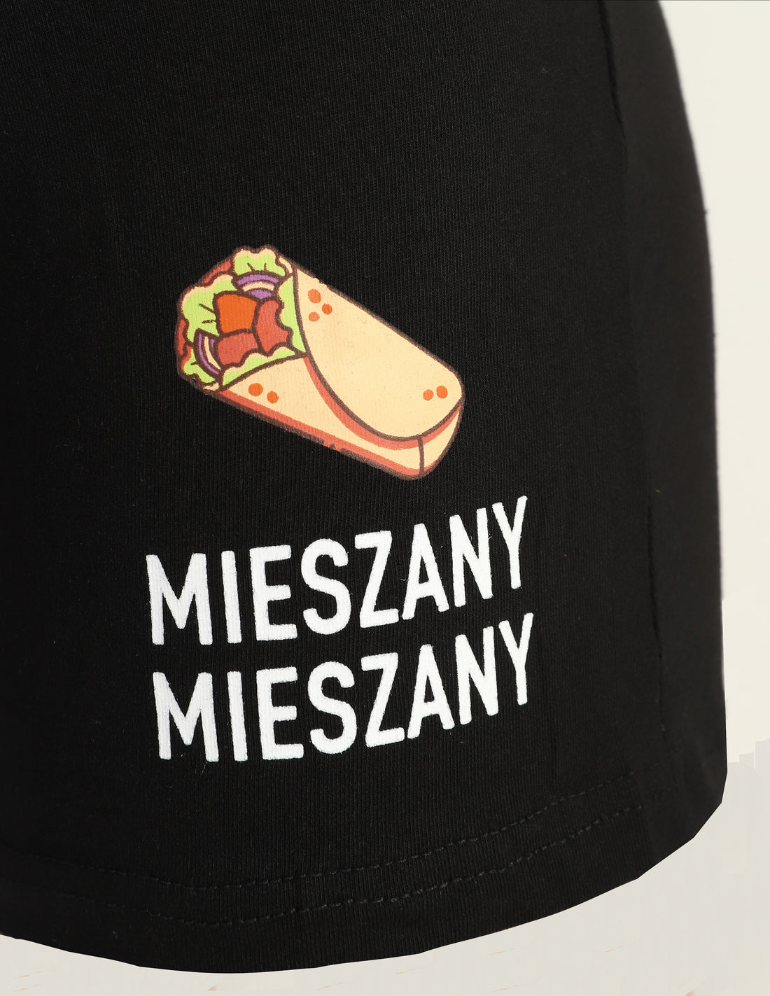 Bokserki męskie bawełniane z motywem kebaba na prezent