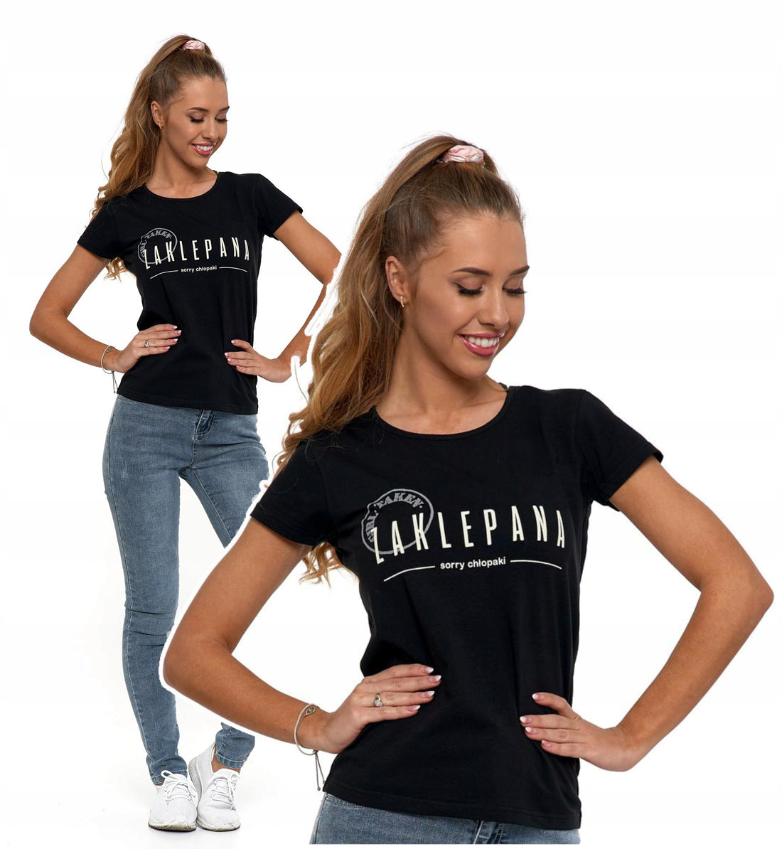 T-shirt damski walentynki zaklepana