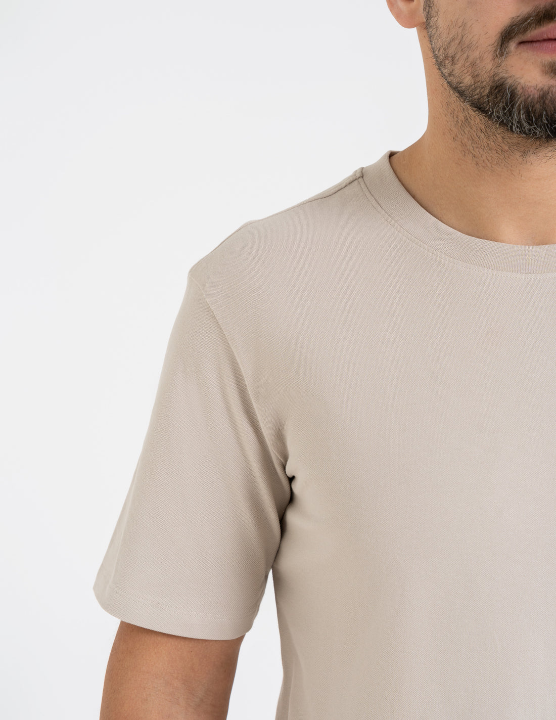 T-shirt męski klasyczna koszulka z krótkim rękawem gładka wygodna