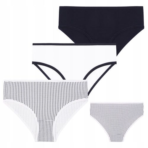 Majtki dziecięce klasyczne figi dziewczęce bawełniane 3-pak