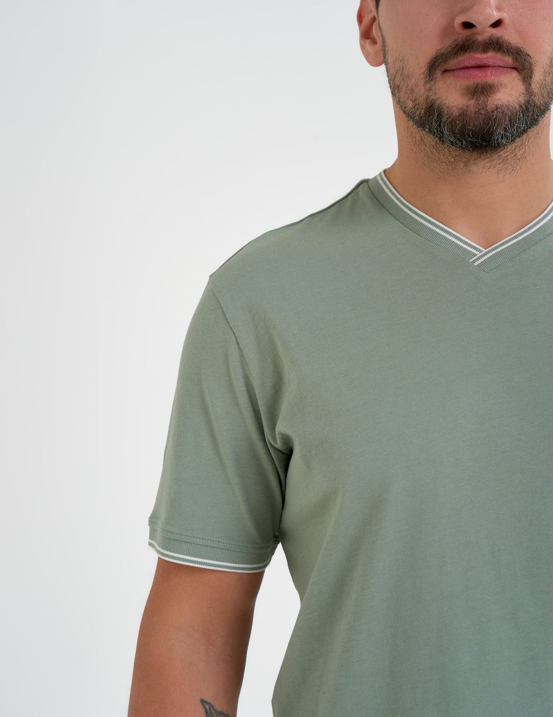 T-shirt męski koszulka z krótkim rękawem elegancka koszulka