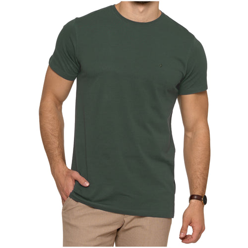 Męski t-shirt premium bawełna czesana klasyczny