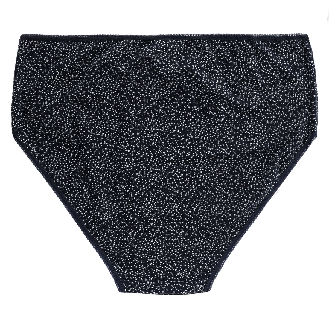 Figi damskie maxi bikini bawełniane z wysokim stanem