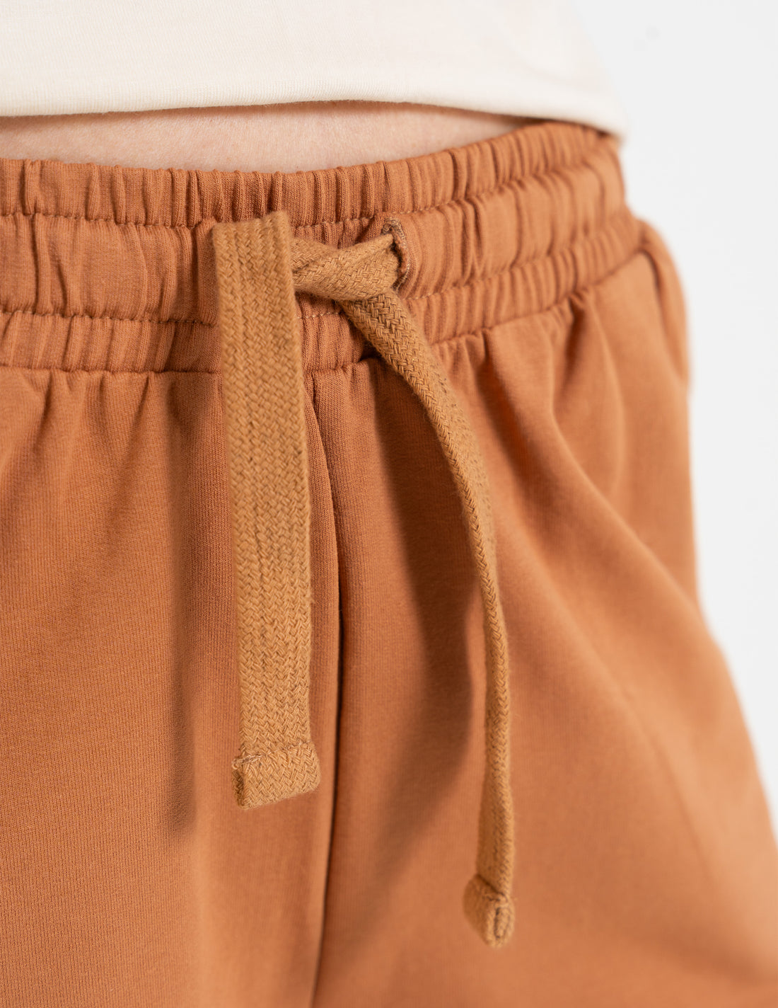 Szorty damskie bawełniane – comfort fit – regulacja w pasie