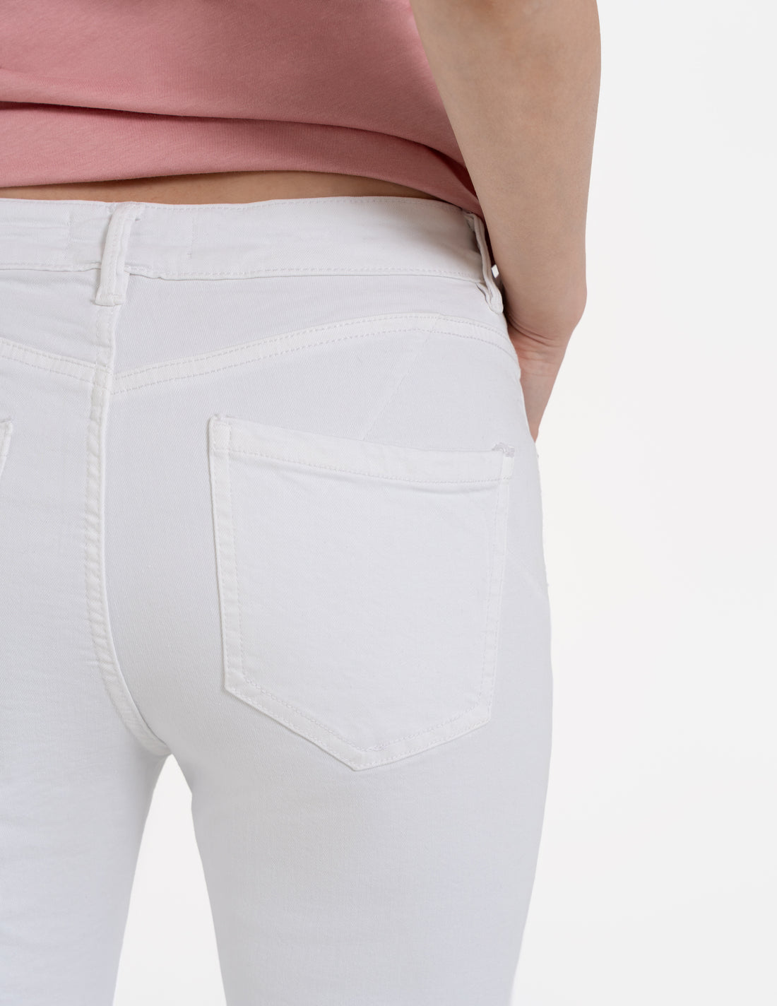 Jeansy spodnie damskie rurki z wysokim stanem klasyczne skinny r.