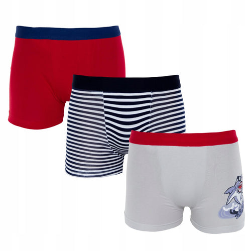 Bokserki majtki chłopięce 3 szt.
