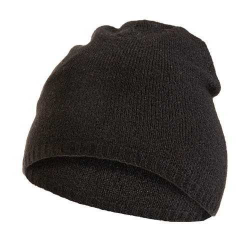 Czapka damska zimowa z wełną melanżowa beanie