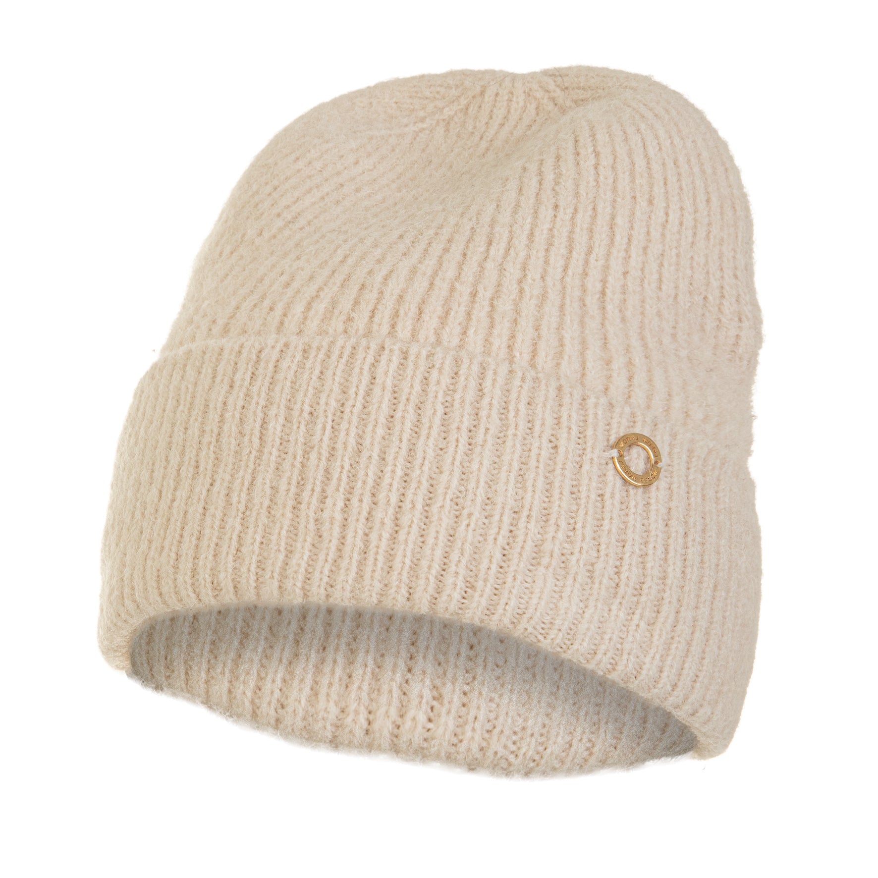 Czapka damska zimowa z wełną alpaki ciepła beanie