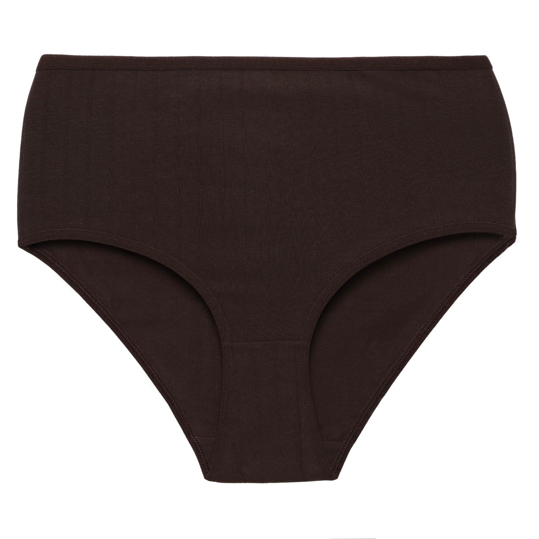 Figi damskie maxi bikini z wysokim stanem prążkowane 4-pak