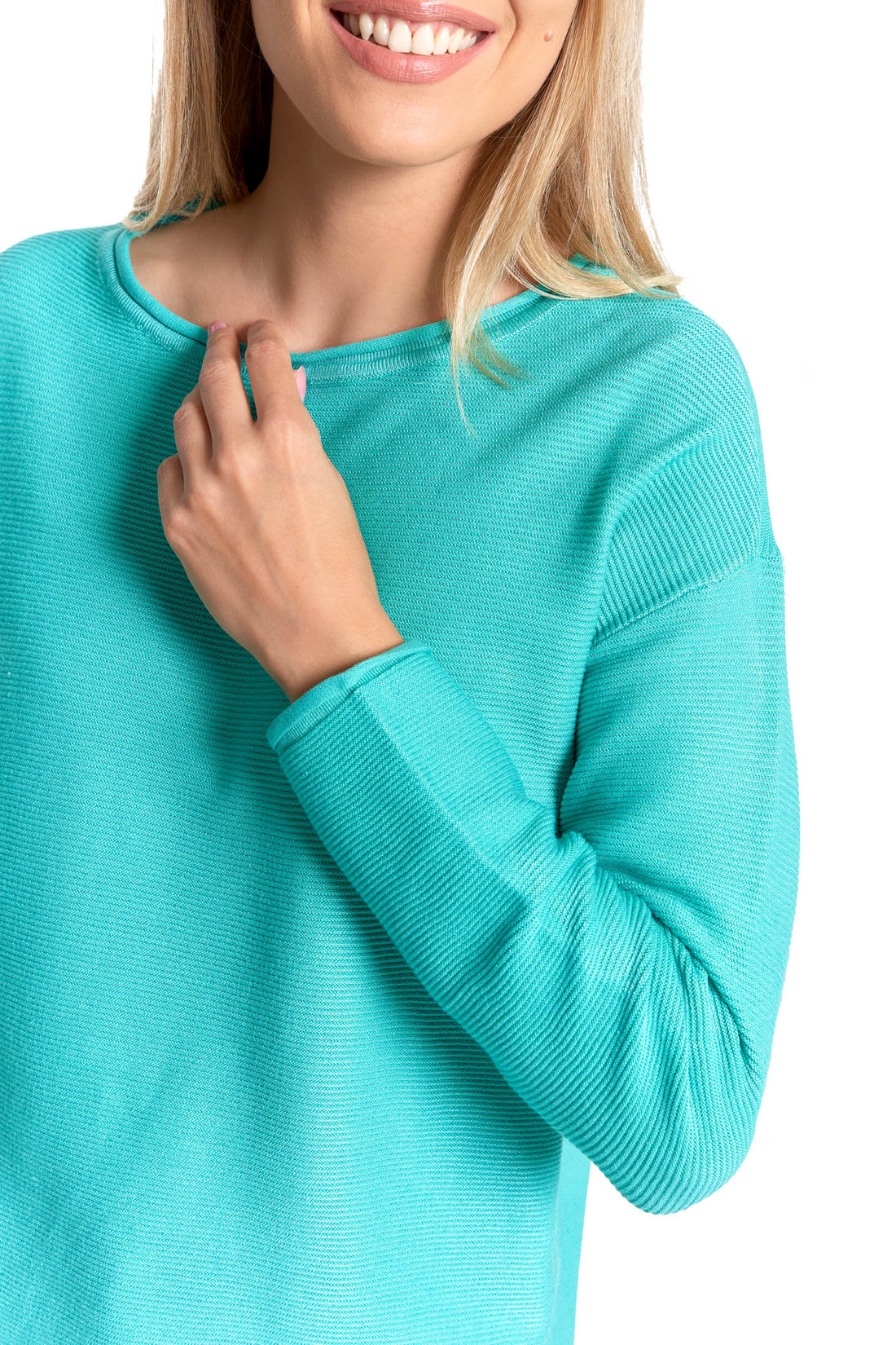 Sweter damski dzianinowy z wiskozy luźny krój wygodny modny