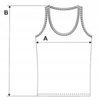 TANK TOP DAMSKI Dopasowany Koszulka Gładka Na Ramiączkach Khaki MORAJ 