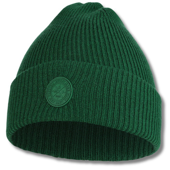 CZAPKA DAMSKA DWUWARSTWOWA PRĄŻKOWANA MODNA PONADCZASOWA MORAJ