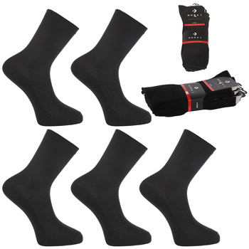 WYSOKIE SKARPETY GARNITUROWE MĘSKIE DŁUGIE SKARPETKI MORAJ 5-PAK