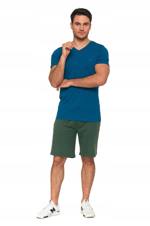 T-SHIRT PREMIUM MĘSKI Koszulka Gładka Bluzka z Haftem Logo MORAJ