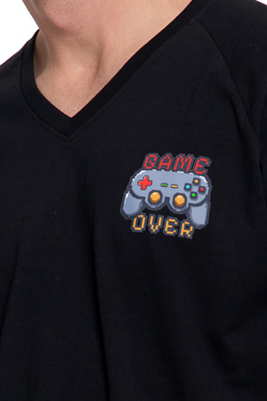 PIŻAMA MĘSKA DWUCZĘŚCIOWA DŁUGI RĘKAW I SPODNIE WYGODNA STYLOWA MORAJ