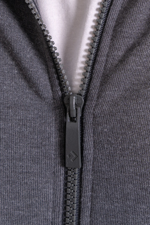 BLUZA MĘSKA KLASYCZNA ROZPINANA GŁADKA Z KAPTUREM WYGODNA MORAJ