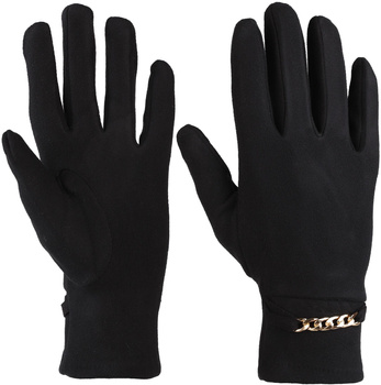 Rękawiczki Damskie z ozdobnym łańcuszkiem MORAJ