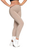 LEGGINSY DAMSKIE OCIEPLANE GETRY Z WYSOKIM STANEM I SZEROKI PAS MORAJ