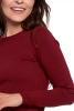 SWETER DAMSKI CIENKI SWETEREK WISKOZOWY DOPASOWANY GŁADKI MORAJ