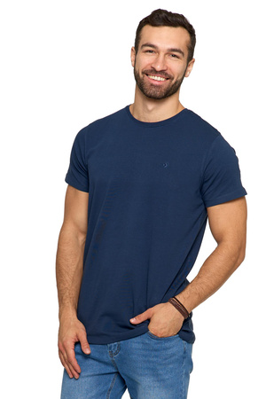 T-Shirt Męski PREMIUM Koszulka na Krótki Rękaw Bawełna Czesana MORAJ