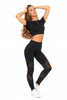 Legginsy Damskie Sportowe Wysoki Stan Push-Up Kryjące na Siłownię MORAJ 
