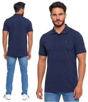 Koszulka Polo Męska Elegancka Klasyczna Gładka Bawełniana Premium MORAJ