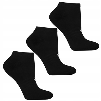 SKARPETKI DAMSKIE MORAJ Czarne Niskie Skarpety Stopki Klasyczne 3-PAK