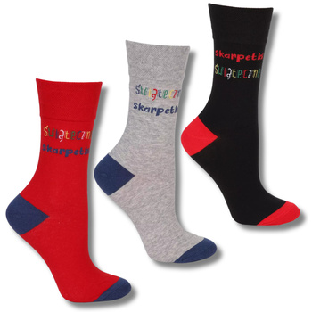 WYSOKIE SKARPETKI NA ŚWIĘTA MORAJ SKARPETY ŚWIĄTECZNE NA PREZENT 3PAR