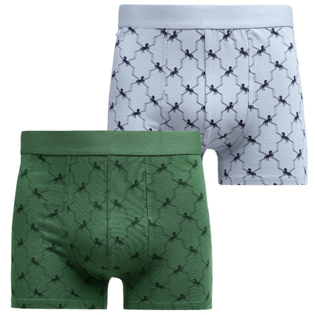 BOKSERKI MĘSKIE KLASYCZNE DOPASOWANE MAJTKI BAWEŁNIANE MORAJ 2-PAK