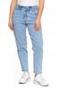 Spodnie Jeansowe Damskie Mom Fit Wysoki Stan Luźne Modne Jeansy MORAJ 