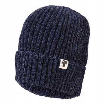 Dziecięca czapka ciepła na zimę kot MORAJ