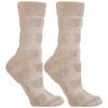 CIEPŁE SKARPETKI DAMSKIE MORAJ DŁUGIE SKARPETY TŁOCZONE MISIE 3-PAR