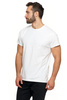 T-Shirt Męski Koszulka Krótki Rękaw Biała PREMIUM Bawełna czesana MORAJ 