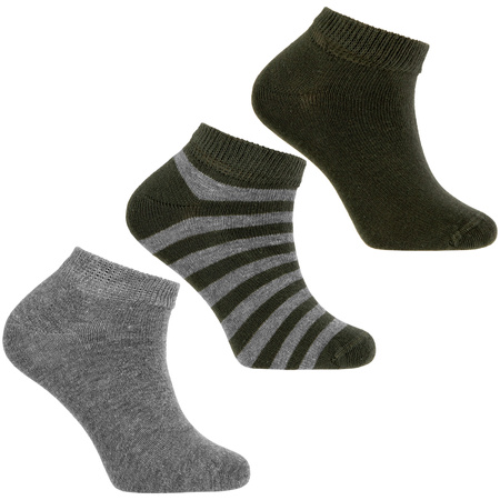 STOPKI DZIECIĘCE SKARPETY MORAJ NISKIE SKARPETKI CHŁOPIĘCE 3-PAR
