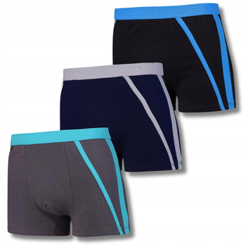 Klasyczne Bokserki Majtki Męskie Dopasowane Wygodne Klasyczne 3szt. MORAJ