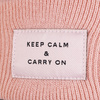 CZAPKA DAMSKA ZIMOWA BEANIE KLASYCZNA Z NASZYWKĄ MORAJ CIEPŁA WYWIJANA