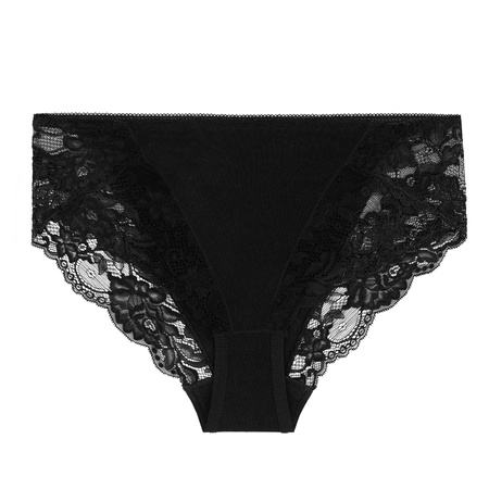 MAJTKI DAMSKIE KORONKOWE FIGI BAWEŁNIANE ELEGANCKIE KORONKA MORAJ 3-PAR