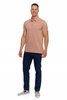 Elegancka Polówka Polo Męskie Koszulka T-Shirt z Krótkim Rękawem MORAJ 