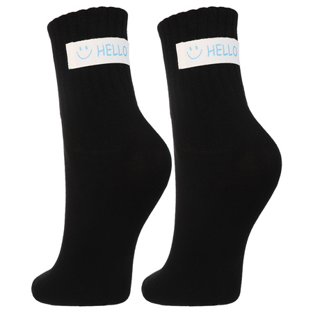 SKARPETKI DAMSKIE MORAJ SKARPETY ZA KOSTKĘ Z NASZYWKĄ ZESTAW 3-PAR