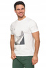 T-Shirt Męski Klasyczny Biały Koszulka Krótki Rękaw z Nadrukiem MORAJ 